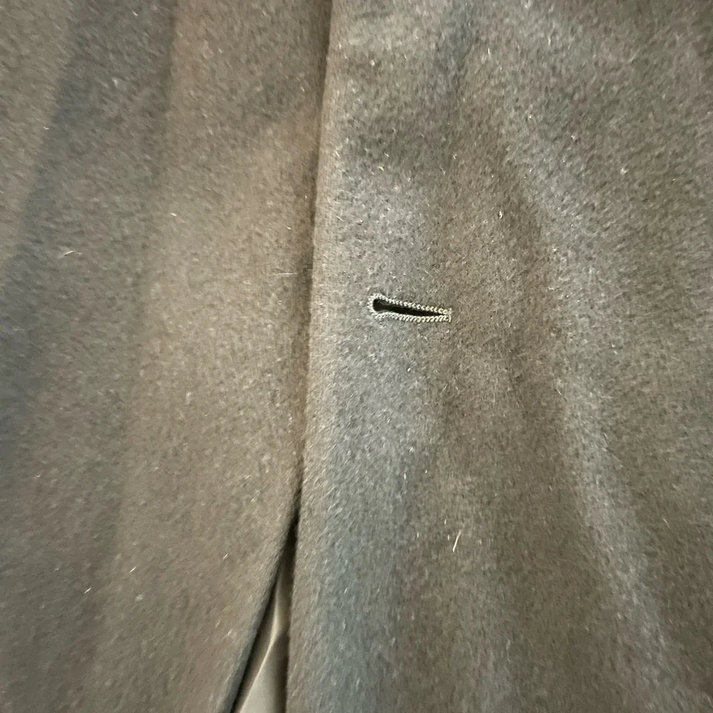 VESTIMENTA Made in Italy Vintage Thick Cashmere Sports Jacket in Black Size 42 R